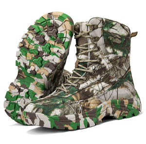 Bottes tactiques de chasse DF 1906 AS33 pour homme, grandes tailles 39-47, couleur kaki-vert, pour l'Afrique, la pampa, la forêt et le désert - Product Image 3