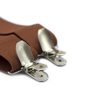 Bretelles pour adultes 3,5 cm, bretelles élastiques multicolores pour hommes, bretelles pour pantalon de costume et chemise - Product Image 4