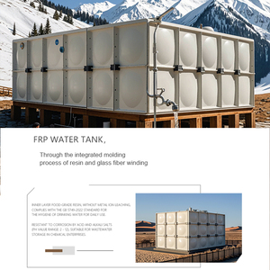 Fábrica personalizada grande duradero 220V Industrial Modular compuesto tanque de agua maquinaria de tratamiento de agua 70KW 3000L/hora - Product Image 1