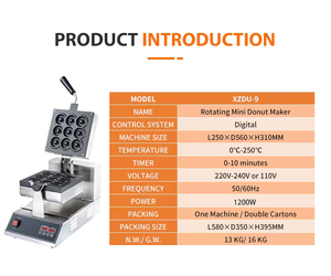 Machine à <span class=keywords><strong>Donuts</strong></span> Professionnelle Commerciale pour Petites Entreprises, <span class=keywords><strong>Prix</strong></span> Usine, Machine à <span class=keywords><strong>Donuts</strong></span> Automatique avec CE - Product Image 6