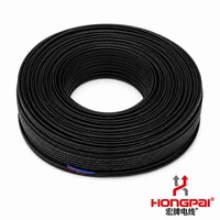 Cable de Alimentación HONGPAI SAA H03VV-F H05VV-F de 2 y 3 Núcleos, Aislamiento de PVC y Cobre, Codificación por Colores, Flexible, para Australia