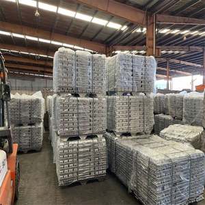 Lingots de zinc de qualité supérieure 99,995 %, faible teneur en impuretés, pour galvanisation, moulage, composé de zinc non allié, forme carrée, exportation Chine, marque OEM, origine HEB - Product Image 3