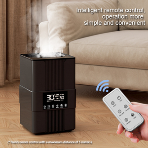 3.5L Máy tính để bàn thông minh khuếch tán hương thơm Máy tạo độ ẩm không khí mô phỏng ngọn lửa với cảm ứng và điều khiển từ xa điện tử tiêu dùng - Product Image 3