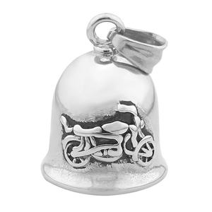 Collar Unisex de Acero Inoxidable con Colgante de Campana y Nefertiti, Estilo Hip Hop, Amuleto de Faraón Egipcio, Chapado en Titanio, Campana para Fiesta - Product Image 1