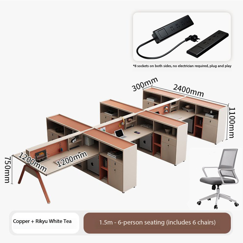 1 to 12 people; seating arrangements can be customized.