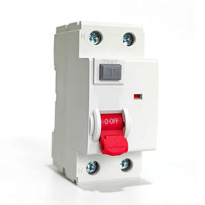 Disjoncteur de fuite à la terre <span class=keywords><strong>30ma</strong></span> 100ma type b c d rccb <span class=keywords><strong>2p</strong></span> 4 pôles 3amp 16a 63a réinitialisation automatique rcbo rccb - Product Image 5