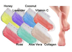 <span class=keywords><strong>Masque</strong></span> pour les pieds relaxant SPA Home Vitamin C Parafen Foot Wax Foot Mask - Product Image 4