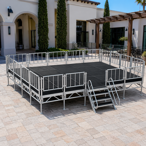 Aluminum <b>stage</b> <b>platform</b> Portable event <b>stage</b> Telescopic legs <b>stage</b> Outdoor concert <b>stage</b> Sports entertainment <b>stage</b> - Product Image 1