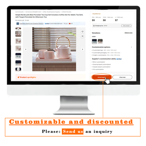 Set <span class=keywords><strong>Teiera</strong></span> <span class=keywords><strong>e</strong></span> Piattino in Porcellana Bianca Stile Britannico Classico LEXI con Bordo Dorato, Set <span class=keywords><strong>Tazze</strong></span> <span class=keywords><strong>da</strong></span> Tè per il Tè del Pomeriggio, Europa - Product Image 5