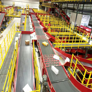 Transportador de Ruedas de Clasificación Modular LUHUI, Equipo de Logística de Paquetería, Clasificador Eléctrico con Ruedas Giratorias - Product Image 3