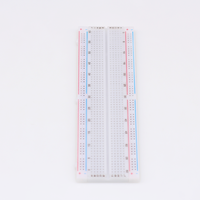 Composants électroniques mb-102 830 trous mini 165*55*10mm prototype carte universelle expérience planche à pain