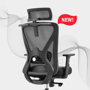 New Ergonomic Executive Commercial Multi-function High Back Executive Swivel Mesh Drafting Office Chair