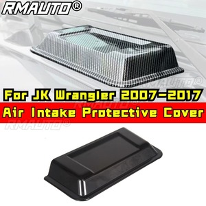 Couverture de protection pour prise d'air du capot moteur, couvercle décoratif pour sortie d'air pour JK Wrangler 2007-2017, kit carrosserie, accessoires de voiture - Product Image 2