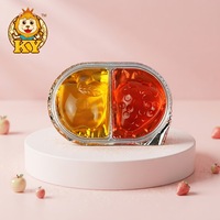 Snack Factory Chine Vente en gros 2 pièces de bonbons gélifiés aux fruits et de bonbons au pudding