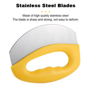 قطاعة أسطوانية مضحكة بشكل مختلف ، دراجة بيتزا ، أداة قطاعة بيتزا للمطبخ ، قطاعة بيتزا بلاستيكية من الفولاذ المقاوم للصدأ مع شعار - Product Image 3