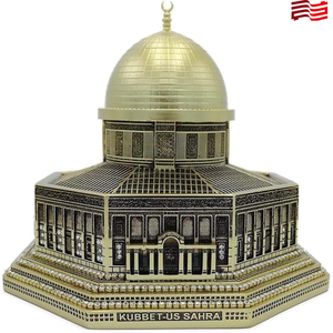 Muestra <span class=keywords><strong>de</strong></span> decoración del hogar turca islámica personalizada-Mezquita <span class=keywords><strong>de</strong></span> Al Aqsa premium y cúpula <span class=keywords><strong>de</strong></span> la roca escultura <span class=keywords><strong>de</strong></span> réplica <span class=keywords><strong>de</strong></span> Jerusalén - Product Image 3