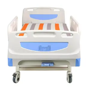 MaizhongISO認定単機能医療用ベッドABSサイドレールICU患者看護病院用ベッド