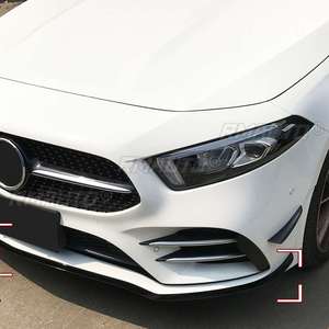 Par de Alerones Delanteros Inferiores para Mercedes-Benz Clase A W177 A180 A200 A220 A250 para AMG 2019 2020 2021 2022+ - Product Image 3
