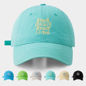 Casual Cotton Baseball Cap Good Music Good Time Embroidered Dad <b>Hat</b> - Product Image 6