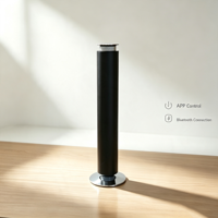Diffuseur d'arômes rechargeable en aluminium 100 ml à double liquide, machine à parfum de table USB avec contrôle de la minuterie par application, écologique et silencieux