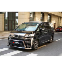 Kit carrosserie LDR à installation facile pour Vellfire 2008-2014 Série 20 Facelift 2018+ Série 35 Fixation par boulons Ajustement universel