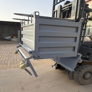 Wholesale Customization Multi-Lifting-Lug High-Load Forklift Tilting Self-Dumping <strong>Scrap</strong> <strong>Bin</strong> for Machining Plant Waste Recycling - Product Image 1