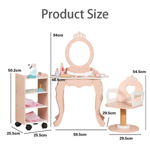 Barbería educativa Montessori más vendida Fabricante de juguetes de belleza y moda Venta directa Llegadas en belleza para niños y niñas - Product Image 6