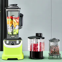 Mixeur Commercial Professionnel de Comptoir 3-en-1 Robuste 9500W 2.5L 3L pour Cuisine