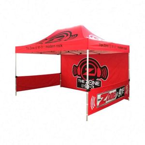 No MOQ Fast Shipping Cheap Full Color Advertising Heavy Duty Steel Frame 10x10ft 10x20ft Printing Logo Custom Trade Show Tent - Product Image 2