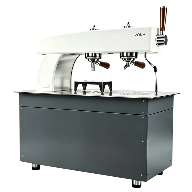 Commercial Under Counter Espresso Machine, Triple Boilers, Dynamic Steam Light, Saturated Brew Head for Busy Coffee Shops