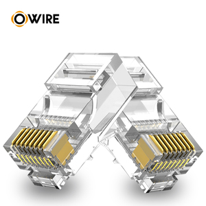 อะแดปเตอร์ RJ45 คุณภาพสูง 100 ชิ้น ยี่ห้อ Owire เซินเจิ้น สำหรับสายเคเบิลเครือข่าย Cat5e Cat6 <span class=keywords><strong>Cat6a</strong></span> <span class=keywords><strong>UTP</strong></span>/FTP - Product Image 3