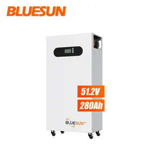Bluesun 51,2 В 280ah 48 В 200ah низкое напряжение ЕС склад литиевая батарея для hom солнечной системы питания