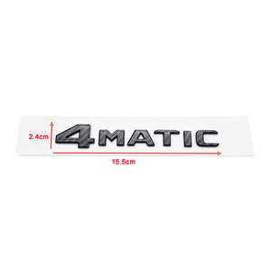 Nuovo Emblema 3D in ABS Nero Lucido con Scritta 4Matic in Fibra di Carbonio, Adesivo Logo per <span class=keywords><strong>Mercedes</strong></span> <span class=keywords><strong>Benz</strong></span> - Product Image 6