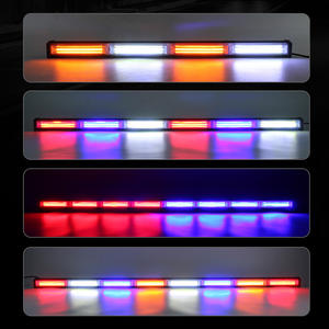 ไฟเตือนกู้ภัย LED แถวเดียว90W 24V ติดตั้งง่าย12V สำหรับรถยนต์รถบรรทุกกันชนหน้าและแถบหลังคากะพริบ4นิ้ว - Product Image 5