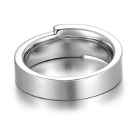 Bague Hip Hop en Moissanite Bleue de Haute Qualité, Argent Sterling 925, Alliance de Mariage, Bagues de Fiançailles Personnalisées pour Hommes