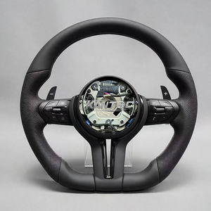 <span class=keywords><strong>Volante</strong></span> deportivo <span class=keywords><strong>M</strong></span> de cuero con tira negra para <span class=keywords><strong>BMW</strong></span> 5 Series F10 F20 F23 F30 F32 F33 F36 E70 X6 E71 E88 E90 <span class=keywords><strong>1</strong></span> Series X3 M2 - Product Image 2
