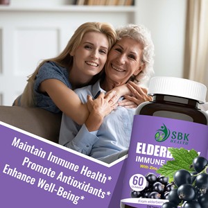 Gomitas de Saúco Negro de Marca Privada con Vitamina D3 y Zinc, Gomitas de Vitamina C que Promueven los Antioxidantes - Product Image 4