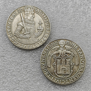 Pologne 1630 : TALAR - SIGIS III (Zygmunt III) Pièce de monnaie de Torun, style antique, pièces commémoratives, cadeaux, décoration de la maison - Product Image 1