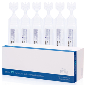Nhãn hiệu riêng 7% vô trùng <span class=keywords><strong>Hypertonic</strong></span> sodium Chloride dung dịch muối cho đường hô hấp thông qua máy phun sương - Product Image 1