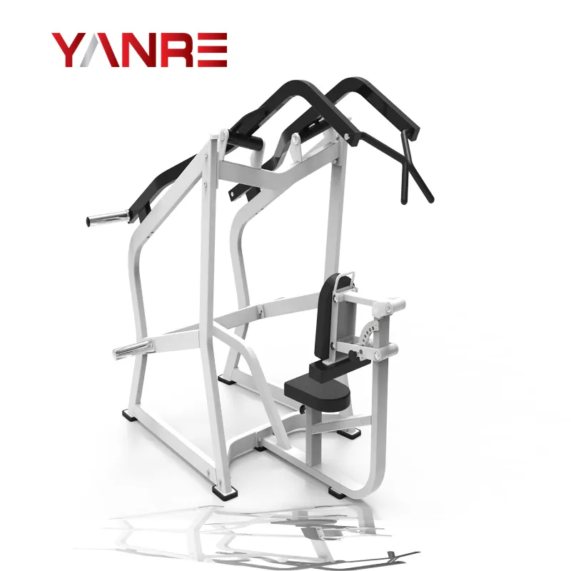 High quality popular body building sport equipment training gym fitness exercise machine Plate loaded Iso-lateral front lat pull