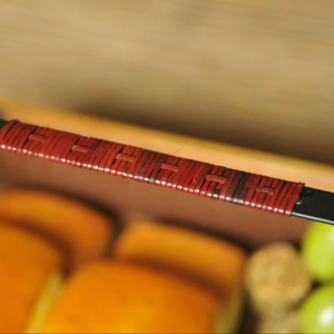 Cesta de Almacenamiento Artesanal Ecológica de Mimbre - Cesta Rectangular Multifuncional con Marco de Hierro y Patrón de Diamantes Lacado para Almacenamiento de Alimentos - Product Image 6
