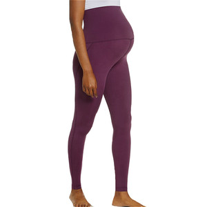 Leggings <span class=keywords><strong>Premaman</strong></span> Sportivi in Spandex con Logo Personalizzato Rosso, Push-up, per Yoga e Sport - Product Image 1