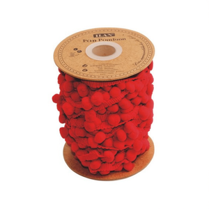 Nastro Pom-Pom da 2,0 cm di larghezza e 20 iarde di lunghezza per artigianato e decorazioni - Product Image 1