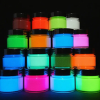 Neon Glow in the Dark Powder Factory Ventes directes pour les cosmétiques Nail Art Face Painting Factory Luminous for Nail Resin Art