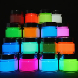 Neon Glow in the Dark Powder Factory Ventes directes pour les cosmétiques Nail Art Face Painting Factory Luminous for Nail Resin Art - Product Image 1
