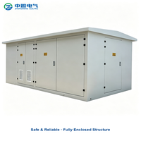 Poste de transformation monté sur socle 33kV/0.4kV 1000kVA Triphasé 50/60Hz Conception compacte IEC 62271-202 Utilisation extérieure OEM ODM