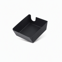 Accessoires intérieurs pour Tesla Model 3 17-23 et Model Y 21-24, protections anti-coup de pied pour la rangée arrière, jeu de 4 pièces en plastique TPE