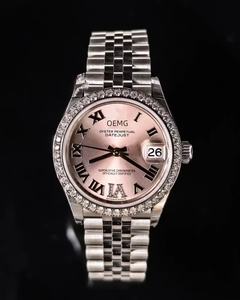 Montre de luxe pour femme, automatique, 26 mm, 28 mm, 31 mm, acier 904L et verre saphir, boîtier et bracelet en acier inoxydable, directement de l'usine - Product Image 1