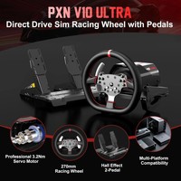 Volant de jeu de course PXN-V10 Ultra compatible avec PC/XBOXOne/XBOXSeries/PS4