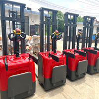 Livraison gratuite 2 tonnes Empileur électrique complet 1 tonne 1.5 tonnes Mini chariot élévateur Entrepôt Utilisation Empileur électrique compact Empileur walkie Prix